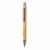 Тонкая бамбуковая ручка, Серый, Цвет: коричневый, серебряный, Размер: , высота 13,8 см., диаметр 1,1 см., изображение 3