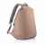 Антикражный рюкзак Bobby Soft, Коричневый, Цвет: коричневый, Размер: Длина 30 см., ширина 18 см., высота 45 см., изображение 2