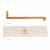 Складная подставка для ноутбука Bamboo, коричневый,, Цвет: коричневый, Размер: Длина 31,8 см., ширина 8 см., высота 2 см., изображение 3