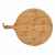 Круглая сервировочная доска из бамбука Ukiyo, Коричневый, Цвет: коричневый, Размер: Длина 51 см., ширина 40 см., высота 1,5 см., изображение 6