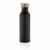 Бутылка из нержавеющей стали с бамбуковой крышкой Modern, Черный, Цвет: черный, Размер: Длина 7,1 см., ширина 7,1 см., высота 24 см., диаметр 7,1 см., изображение 6