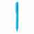 Ручка X9 с глянцевым корпусом и силиконовым грипом, Синий, Цвет: синий, Размер: , высота 14,3 см., диаметр 1,1 см., изображение 3