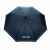Компактный зонт Impact из RPET AWARE™ со светоотражающей полосой, d96 см, Синий, Цвет: темно-синий, Размер: , высота 56,5 см., диаметр 96 см., изображение 3