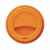 Стакан с крышкой PLA, 350 мл, Белый, Цвет: оранжевый, белый, Размер: , высота 12,3 см., диаметр 9,5 см., изображение 2