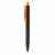 Черная ручка X3 Smooth Touch, Черный, Цвет: оранжевый, черный, Размер: , высота 14 см., диаметр 1 см., изображение 3