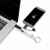 USB-кабель MFi 2 в 1, серебряный, черный, Цвет: серебряный, черный, Размер: Длина 1,4 см., ширина 3 см., высота 11,7 см., изображение 6
