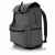 Стильный рюкзак для ноутбука с застежками на кнопках, Серый, Цвет: серый, Размер: Длина 43 см., ширина 15,5 см., высота 30 см., изображение 6