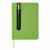 Блокнот для записей Deluxe формата A5 и ручка-стилус, Зеленый, Цвет: зеленый, Размер: Длина 1,6 см., ширина 20,3 см., высота 145 см., изображение 5