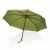 Компактный зонт Impact из RPET AWARE™ с бамбуковой рукояткой, d96 см, Зеленый, Цвет: зеленый, Размер: , высота 58 см., диаметр 96 см., изображение 3