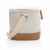 Маленькая сумка-холодильник Impact из переработанного канваса AWARE™, Кремовый, Цвет: белый, Размер: Длина 23 см., ширина 16 см., высота 16 см., изображение 6
