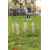 Деревянный набор для игры в боулинг на траве, Коричневый, Цвет: коричневый, Размер: Длина 32,5 см., ширина 34 см., высота 1 см., изображение 5