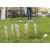 Деревянный набор для игры в боулинг на траве, Коричневый, Цвет: коричневый, Размер: Длина 32,5 см., ширина 34 см., высота 1 см., изображение 7