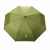 Автоматический зонт Impact из RPET AWARE™ с бамбуковой рукояткой, d94 см, Зеленый, Цвет: зеленый, Размер: , высота 57 см., диаметр 94 см., изображение 4