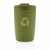 Термокружка с крышкой для кофе из переработанного полипропилена GRS, 300 мл, Зеленый, Цвет: зеленый,, Размер: Длина 8,5 см., ширина 8 см., высота 13,9 см., диаметр 8 см., изображение 4