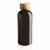 Бутылка для воды из rPET (стандарт GRS) с крышкой из бамбука FSC®, Черный, Цвет: черный,, Размер: Длина 7,4 см., ширина 7,4 см., высота 20,6 см., диаметр 7,4 см., изображение 9