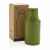 Вакуумная бутылка из переработанной нержавеющей стали (стандарт RCS), 300 мл, Зеленый, Размер: , высота 1 530 см., диаметр 6,8 см., изображение 2