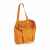 Сумка-шоппер Impact из переработанного канваса Aware™ с карманом, 240 г/м2, Оранжевый, Цвет: солнечный оранжевый,, Размер: Длина 53 см., ширина 14 см., высота 31 см., диаметр 0 см., изображение 2