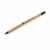 Вечный карандаш из бамбука FSC® с ластиком, Коричневый, изображение 3