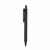 Ручка из переработанного ABS-пластика GRS с бамбуковым клипом, Черный, Цвет: черный,, Размер: , высота 14 см., диаметр 1,1 см., изображение 2