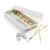 Набор настольных игр Микадо/Домино в деревянной коробке FSC®, Белый, изображение 6
