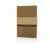 Блокнот Salton из переработанной бумаги, A5, Коричневый, Цвет: коричневый,, Размер: Длина 21 см., ширина 14 см., высота 1 см., диаметр 0 см., изображение 2