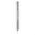 Шариковая ручка TwistLock из переработанного ABS-пластик RCS, Серый, Цвет: серебряный,, Размер: , высота 14,4 см., диаметр 1,1 см., изображение 2