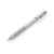 Шариковая ручка TwistLock из переработанного ABS-пластик RCS, Серый, Цвет: серебряный,, Размер: , высота 14,4 см., диаметр 1,1 см., изображение 7
