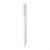 Шариковая ручка TwistLock из переработанного ABS-пластик RCS, Белый, Цвет: белый,, Размер: , высота 14,4 см., диаметр 1,1 см.
