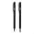 Набор ручек Swiss Peak Cedar из переработанного алюминия RCS, Черный, Цвет: черный,, Размер: , высота 14 см., диаметр 1,2 см., изображение 4