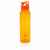 Герметичная бутылка для воды из AS-пластика, Оранжевый, Цвет: оранжевый, Размер: , высота 26 см., диаметр 6,6 см., изображение 3