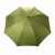 Автоматический зонт-трость с бамбуковой рукояткой Impact из RPET AWARE™, d103 см, Зеленый, Цвет: зеленый, Размер: , высота 79,5 см., диаметр 103 см., изображение 3