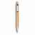 Бамбуковая ручка Bamboo, Серый, Цвет: коричневый, серебряный, Размер: Длина 1 см., ширина 1 см., высота 13,7 см., диаметр 1,1 см., изображение 2