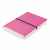 Блокнот формата A5, Розовый, Цвет: розовый, Размер: Длина 21,4 см., ширина 14,5 см., высота 1,3 см., изображение 5