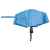 Автоматический ветроустойчивый складной зонт BORA, Голубой, изображение 4