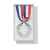 Медаль, тускло-серебряный, Цвет: тускло-серебряный, Размер: &#216;5 X 0,2CM