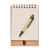 Блокнот с ручкой, бежевый, изображение 5