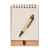 Блокнот с ручкой, бежевый, изображение 6