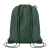 Рюкзак на шнурках, тёмно-зелёный, Цвет: Тёмно-зелёный, Размер: 36x40 см