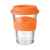 Стеклянный стакан 350 мл, оранжевый, Цвет: оранжевый, Размер: 9x12 см, изображение 5