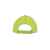 Бейсболка 'BUZZ', 5 клиньев, застежка на липучке, зеленое яблоко, 100% хлопок, плотность 150 г/м2, Цвет: зеленое яблоко, изображение 3