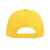 Бейсболка 'Light', 5 клиньев,  застежка на липучке, желтый, 100% хлопок, плотность 150 г/м2, Цвет: желтый, изображение 3