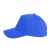 Бейсболка 'Optima S', 5 клиньев, металлическая застежка, ярко-синий, 100% хлопок, плотность 175 г/м2, Цвет: синий, изображение 2
