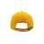 Бейсболка 'PIPING SANDWICH', 6 клиньев,  металлическая застежка,  желтый, 100% хлопок, 320 г/м2, Цвет: желтый, изображение 4