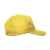 Бейсболка RECY FIVE, 5 клиньев, застежка-липучка, желтый, 100 % переработанный полиэстер, 220 г/м2, Цвет: желтый, изображение 3