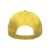 Бейсболка RECY FIVE, 5 клиньев, застежка-липучка, желтый, 100 % переработанный полиэстер, 220 г/м2, Цвет: желтый, изображение 4