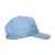 Бейсболка RECY FIVE, 5 клиньев, застежка-липучка, голубой, 100 % переработанный полиэстер, 220 г/м2, Цвет: голубой, изображение 3