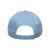 Бейсболка RECY FIVE, 5 клиньев, застежка-липучка, голубой, 100 % переработанный полиэстер, 220 г/м2, Цвет: голубой, изображение 4
