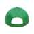 Бейсболка RECY FIVE, 5 клиньев, застежка-липучка, зеленый, 100 % переработанный полиэстер, 220 г/м2, Цвет: зеленый, изображение 4