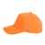 Бейсболка 'Standard', 5 клиньев, металлическая застежка, оранжевый, 100% хлопок, плотность 175 г/м2, Цвет: оранжевый, изображение 2