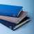 Бизнес-блокнот OXI, A5, синий, твердая обложка, RPET, в линейку, Цвет: синий, изображение 6